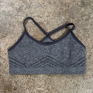 Reebok Charcoal Sports Bra